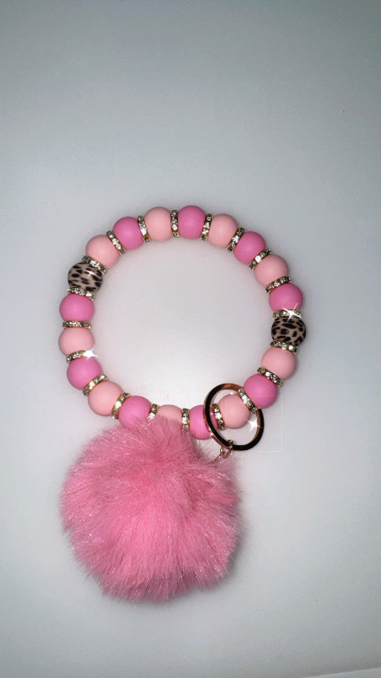 Pink Leopard Bling